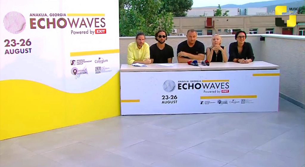 ფესტივალის “ექოვეივსი” ლაინ აფი ცნობილია