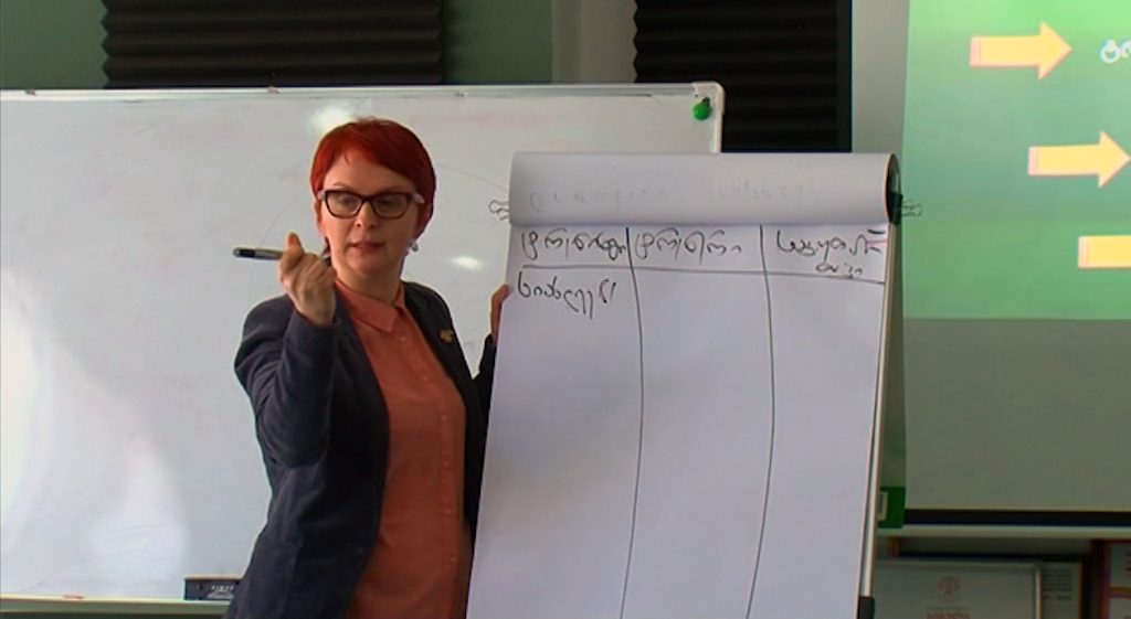 “ფორტუნა აკადემიაში” მედია განვითარების ფონდის ფარგლებში გაყიდვების ხელოვნების ტრენინგი ჩატარდა