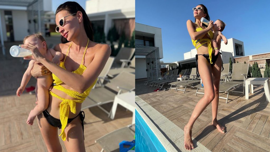 ფოტო: სუპერდედიკო ანნა იმედაშვილი თავის უსაყვარლეს ვაჟთან ერთად