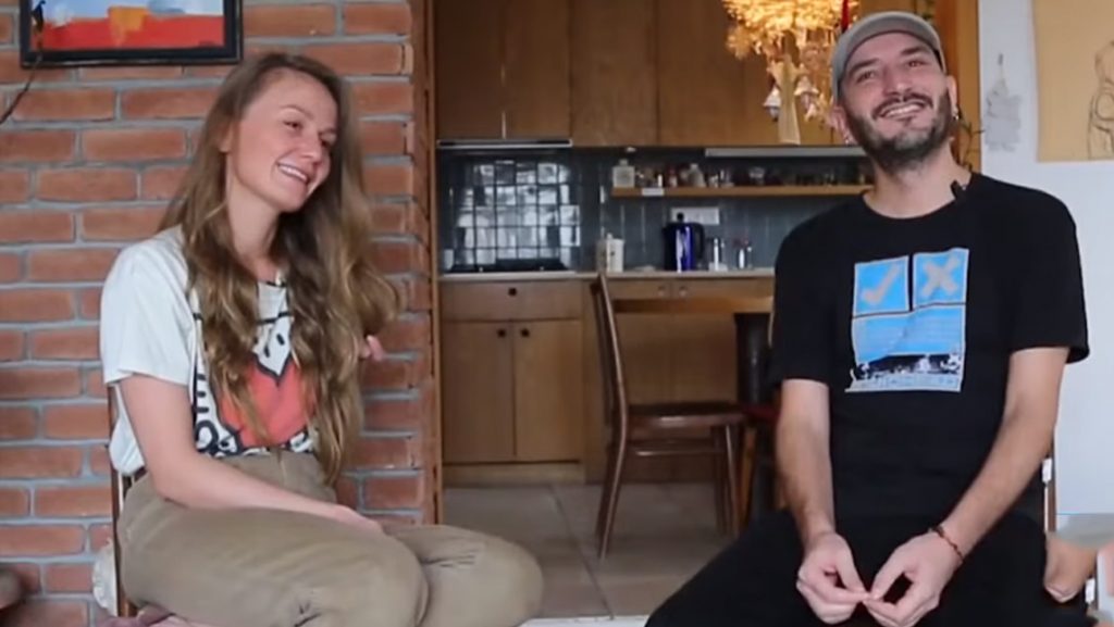 ვიდეო: ეკა დემეტრაძისა და დათო გაბუნიას სიყვარულის ამბავი