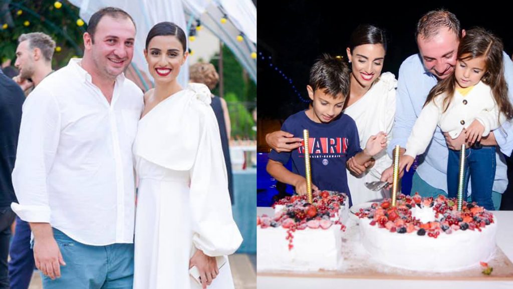 ფოტოგალერეა: გვანცა დარასელიამ და ვახო მჭედლიძემ ქორწინების 10 წლის იუბილე აღნიშნეს