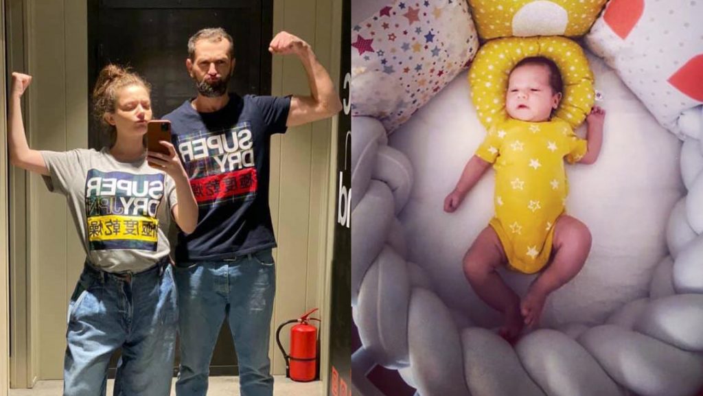 ფოტო: ილო ბეროშვილმა და ანი ბებიამ შვილი გამოაჩინეს