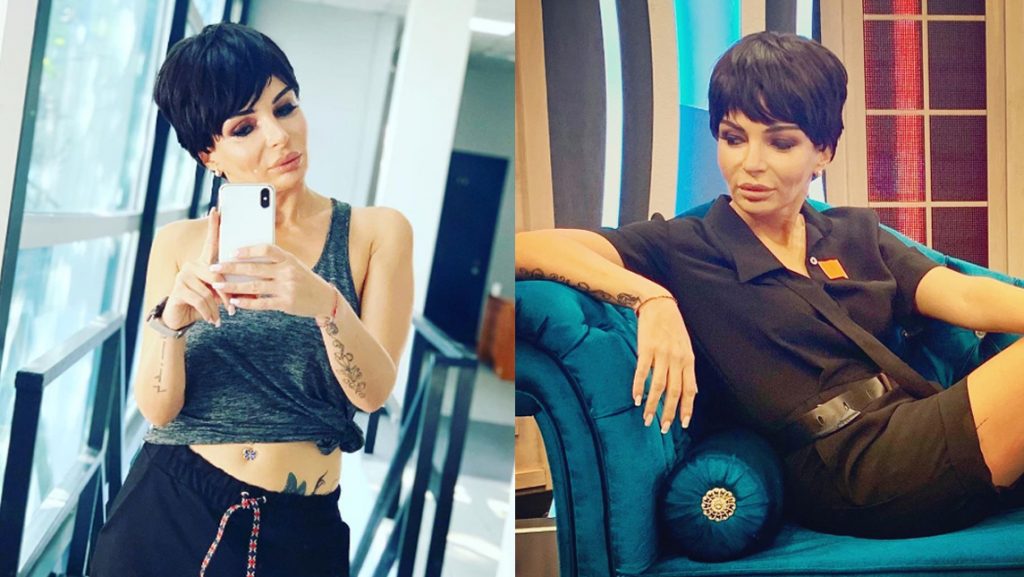 ფოტოგალერეა: მაია ასათიანი ბიჭურ ვარცხნილობაში