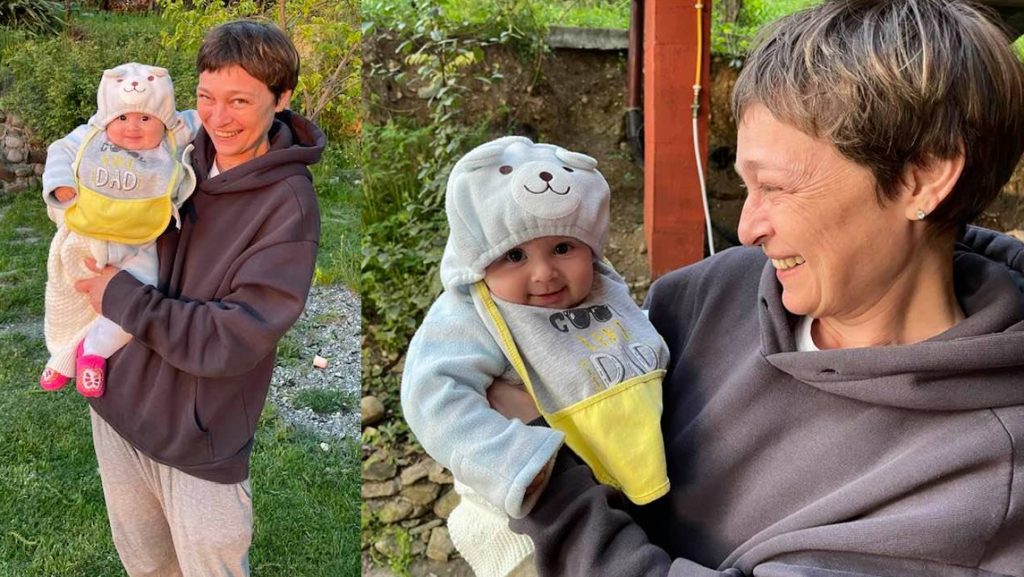 ფოტო: მაკა ჩიჩუას ერთი დღე შვილებსა და შვილიშვილებთან ერთად