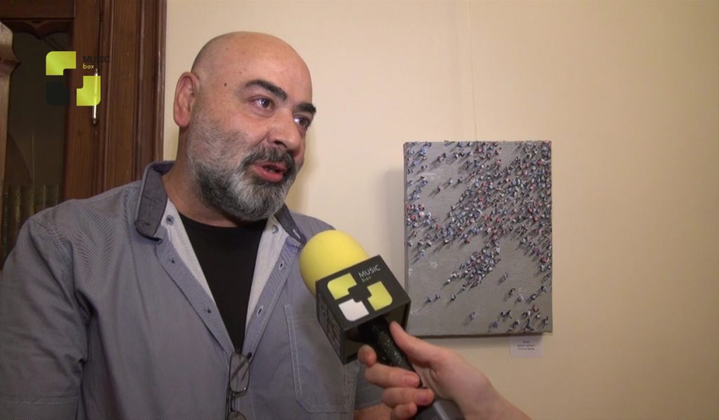 ბელგიაში მოღვაწე ქართველი მხატვრის, მერაბ სურვილაძის ნამუშევრების გამოფენა – “ჩრდილები”