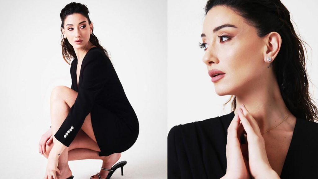 შავი პიჯაკი შიშველ ტანზე – ნინი ბადურაშვილი ახალ ფოტოსესიაში შეუდარებელია