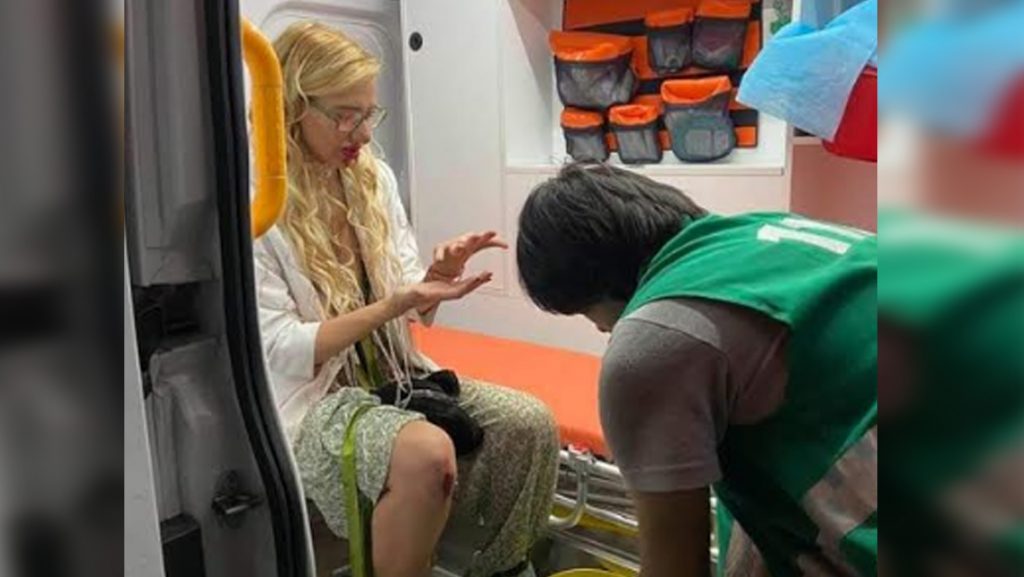 ფოტო: ნუკი კოშკელიშვილი სკუტერით სეირნობისას დაშავდა