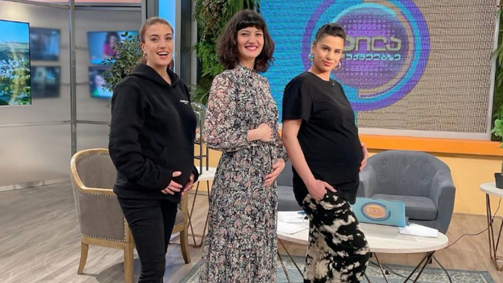 ულამაზესი ორსული გოგონები – მაკო, ანკა და თინათინი