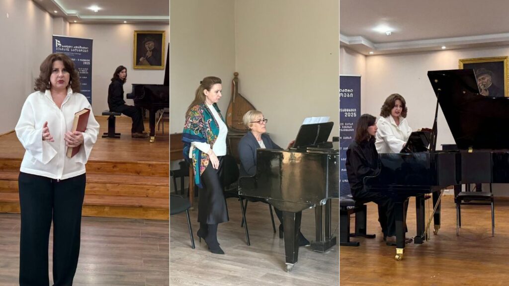 ქართული კლასიკური მუსიკის საღამოების ფარგლებში  ქუთაისში მასტერკლასები